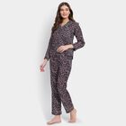 Ladies' Night Suit, काला, small image number null